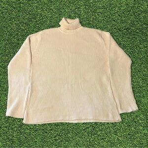 Vintage 90s Preppy Guess Turtleneck Sweater Women’s Size Large
